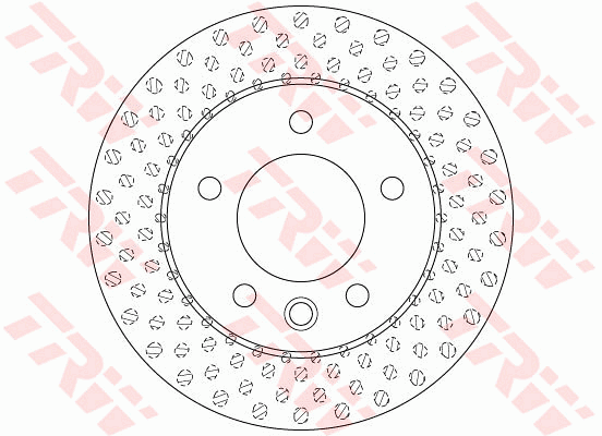 TRW DF6194S Discofreno-Discofreno-Ricambi Euro