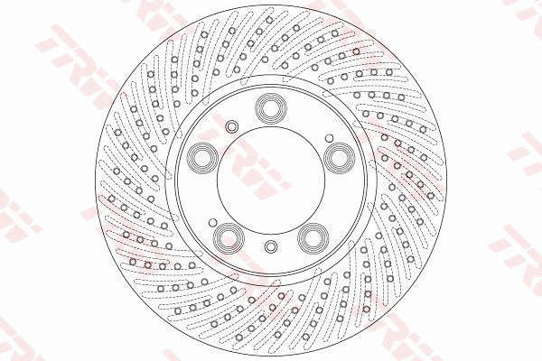 TRW DF6212S Discofreno-Discofreno-Ricambi Euro