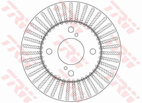 TRW DF6227 Bremsscheibe