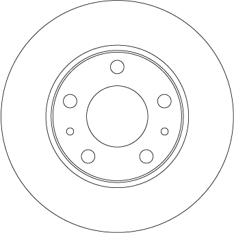 TRW DF6287 Disc frana