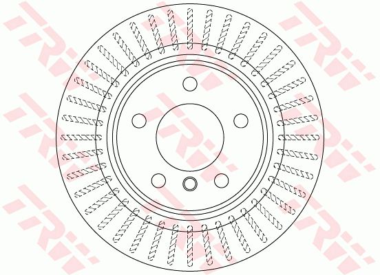 TRW DF6313 Bremsscheibe