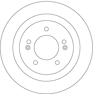 TRW DF6367 Disc frana