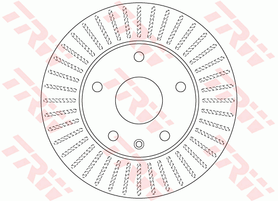 TRW DF6441 Bremsscheibe