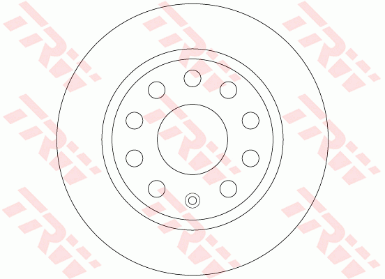 TRW DF6444 Bremsscheibe