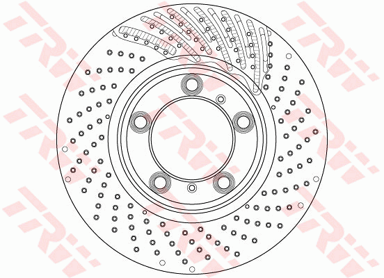 TRW DF6464S Bremsscheibe