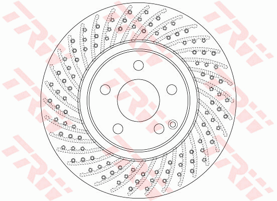 TRW DF6477 Bremsscheibe