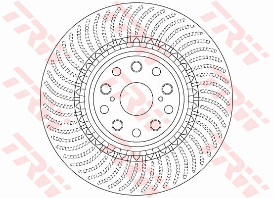 TRW DF6488S Bremsscheibe