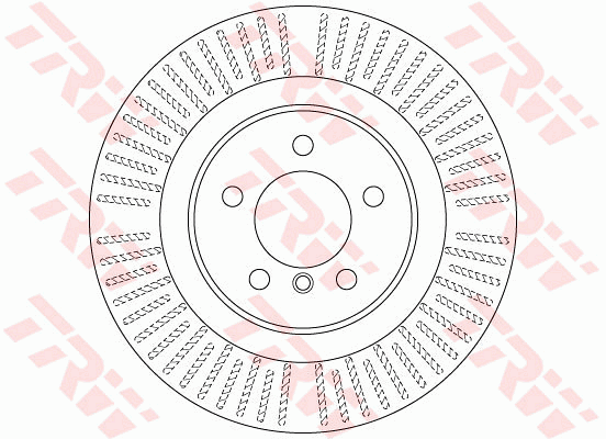 TRW DF6507S Bremsscheibe