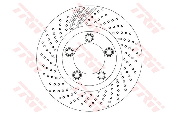 TRW DF6542S Discofreno-Discofreno-Ricambi Euro