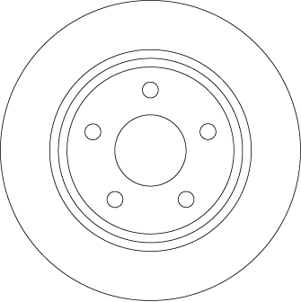 TRW DF6556 Disc frana