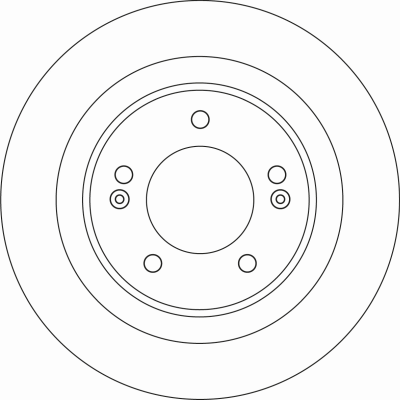 TRW DF6599 Discofreno-Discofreno-Ricambi Euro