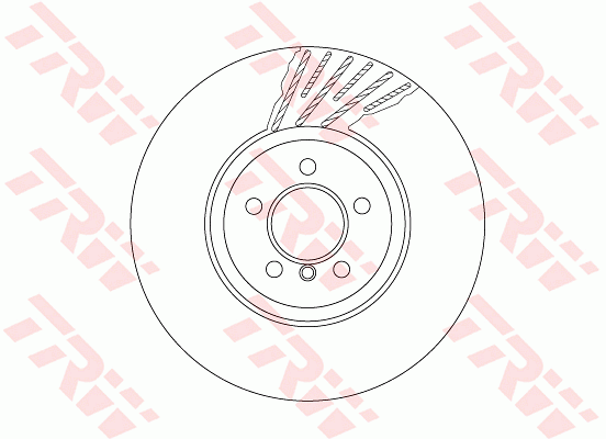 TRW DF6613S Bremsscheibe