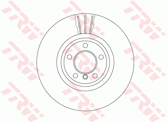 TRW DF6615S Discofreno-Discofreno-Ricambi Euro