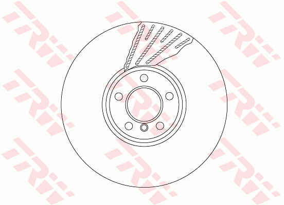 TRW DF6622S Bremsscheibe