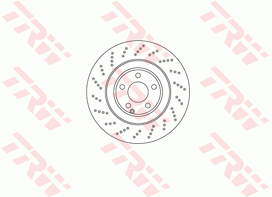 TRW DF6668S Bremsscheibe