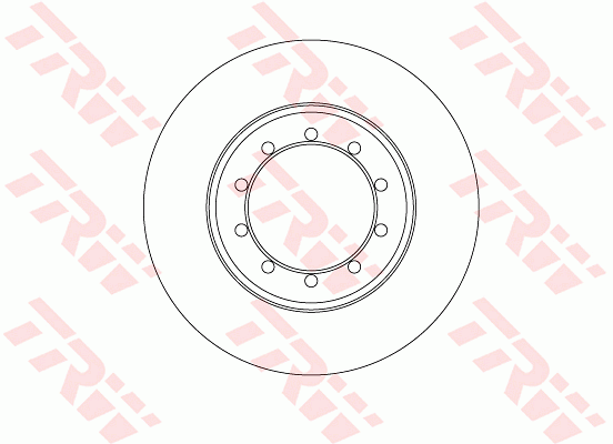 TRW DF6711 Bremsscheibe