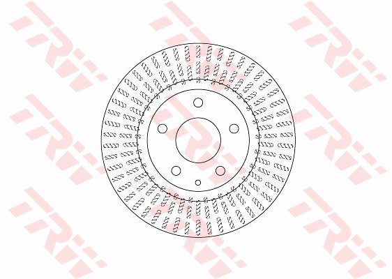 TRW DF6731 Bremsscheibe