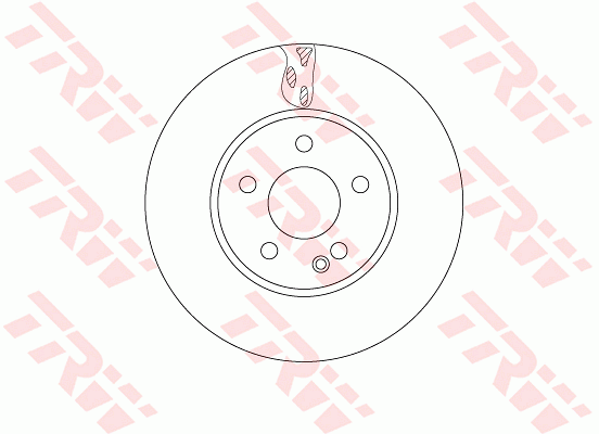 TRW DF6745S Bremsscheibe