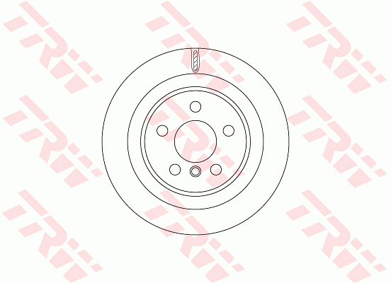 TRW DF6755 Bremsscheibe