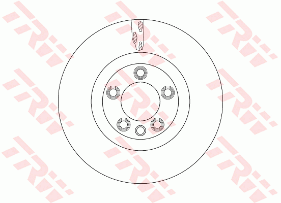 TRW DF6772S Bremsscheibe