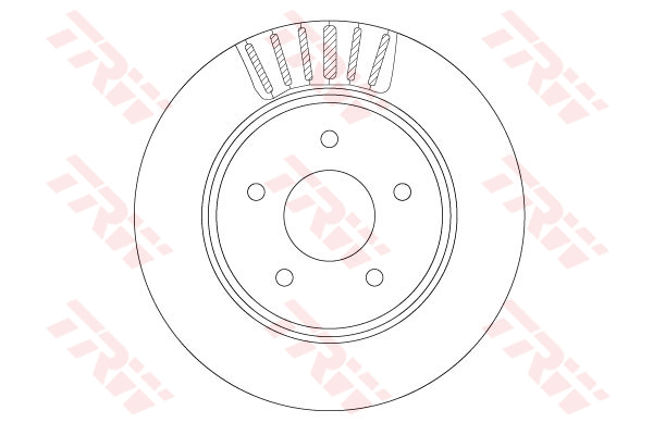 TRW DF6789 Discofreno