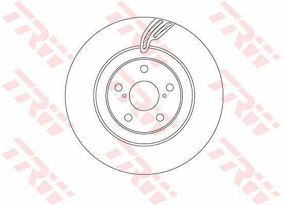 TRW DF6792 Bremsscheibe