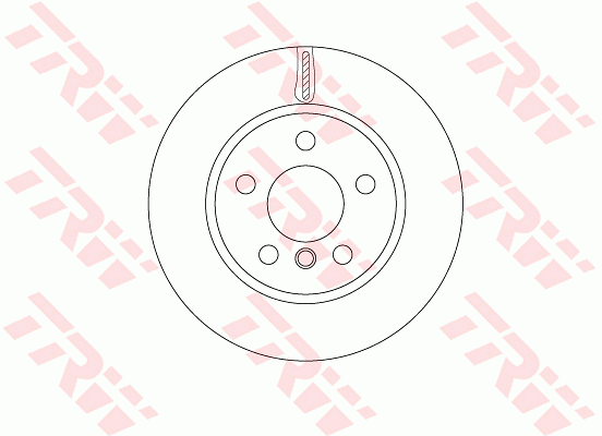 TRW DF6799 Bremsscheibe