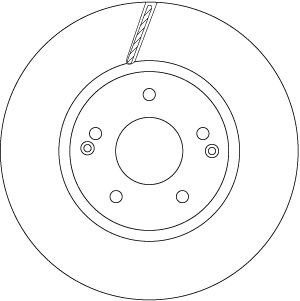 TRW DF6804 Disc frana