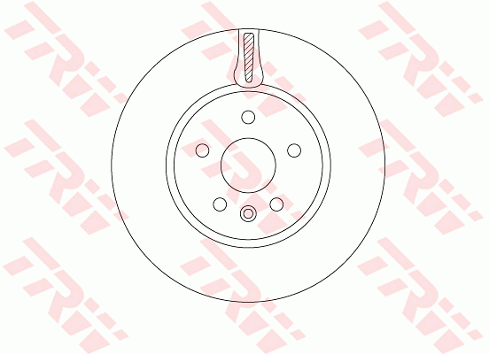 TRW DF6820 Bremsscheibe