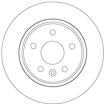 TRW DF6846 Disc frana