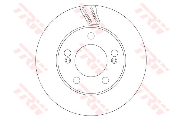 TRW DF6876 Discofreno-Discofreno-Ricambi Euro