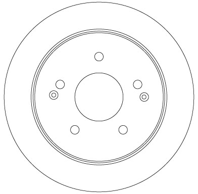 TRW DF6879S Disc frana