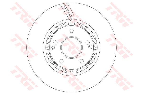 TRW DF6884S Discofreno-Discofreno-Ricambi Euro