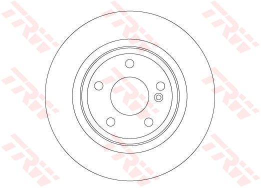 TRW DF6886 Bremsscheibe