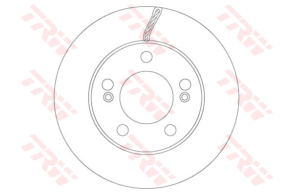 TRW DF6888 Bremsscheibe