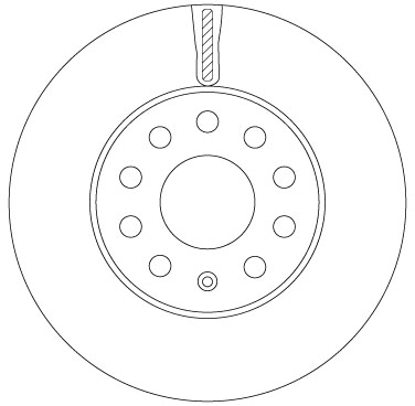 TRW DF6903S Disc frana