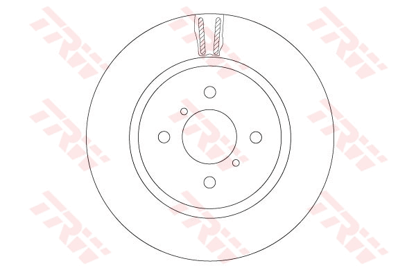 TRW DF6912 Bremsscheibe