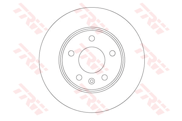 TRW DF6915 Bremsscheibe