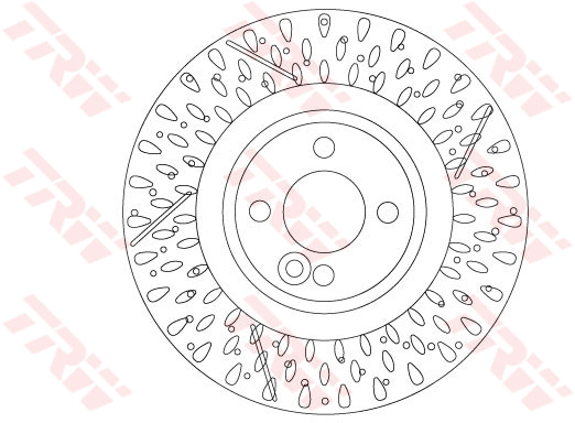TRW DF6930S Bremsscheibe