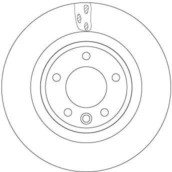 TRW DF6956S Disc frana