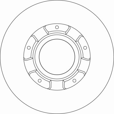 TRW DF6963S Discofreno-Discofreno-Ricambi Euro