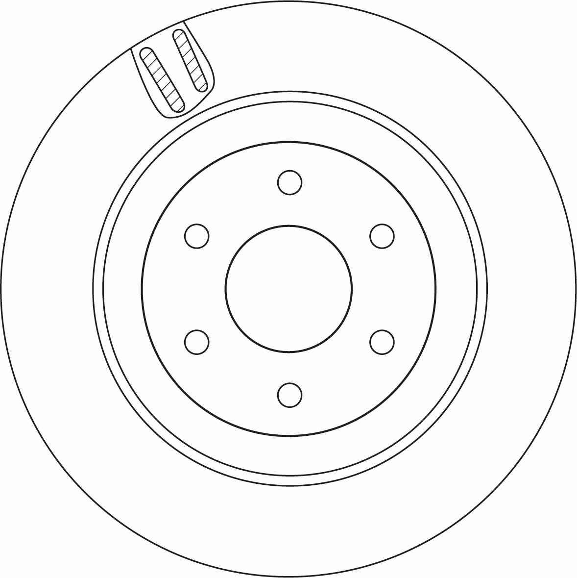 TRW DF6967 Disc frana