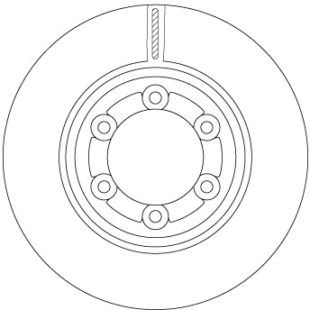 TRW DF6984 Disc frana