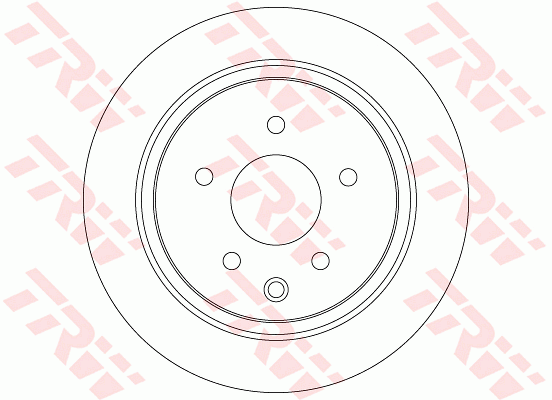 TRW DF7369 Bremsscheibe