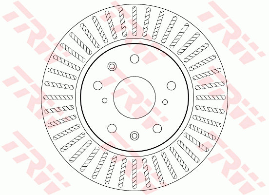 TRW DF7398 Bremsscheibe