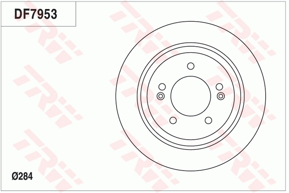 TRW DF7953 Disc frana