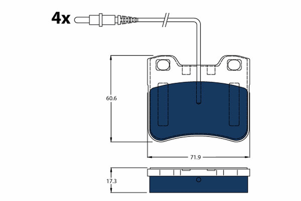 TRW GDB1031BTE ELECTRIC...