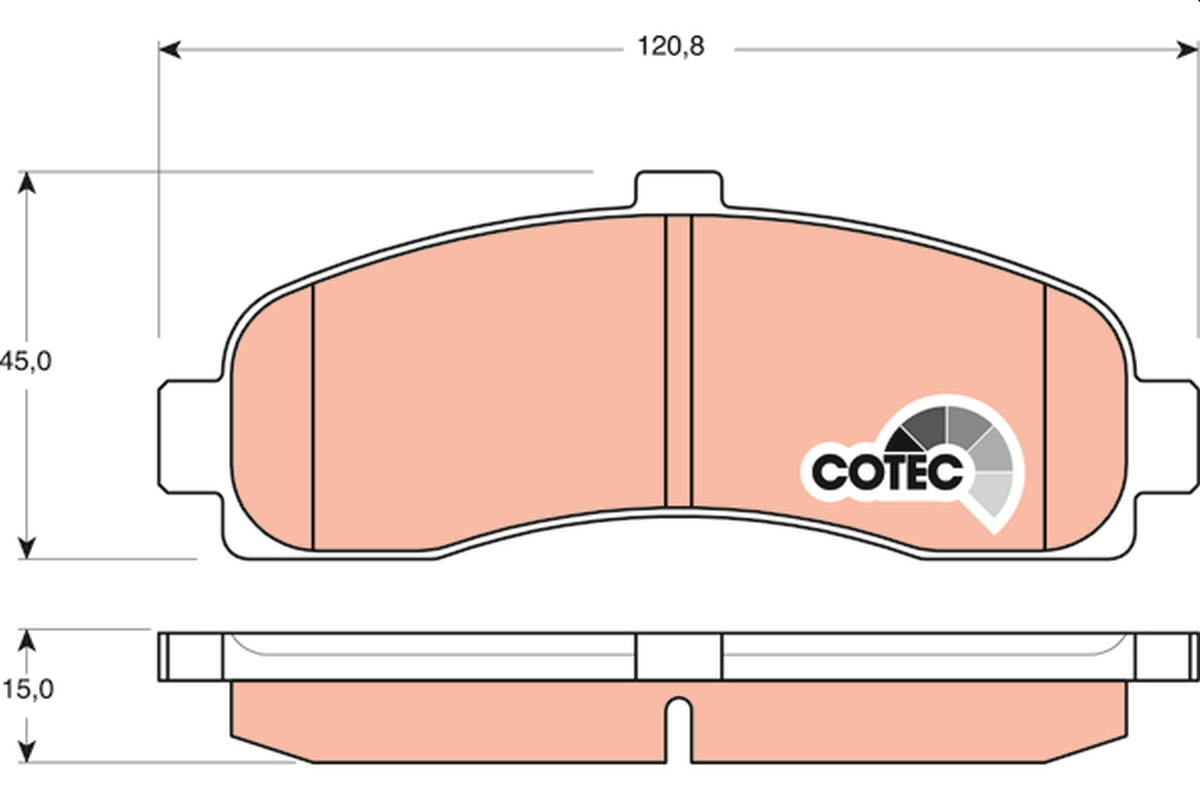 TRW GDB1059 COTEC комплект...