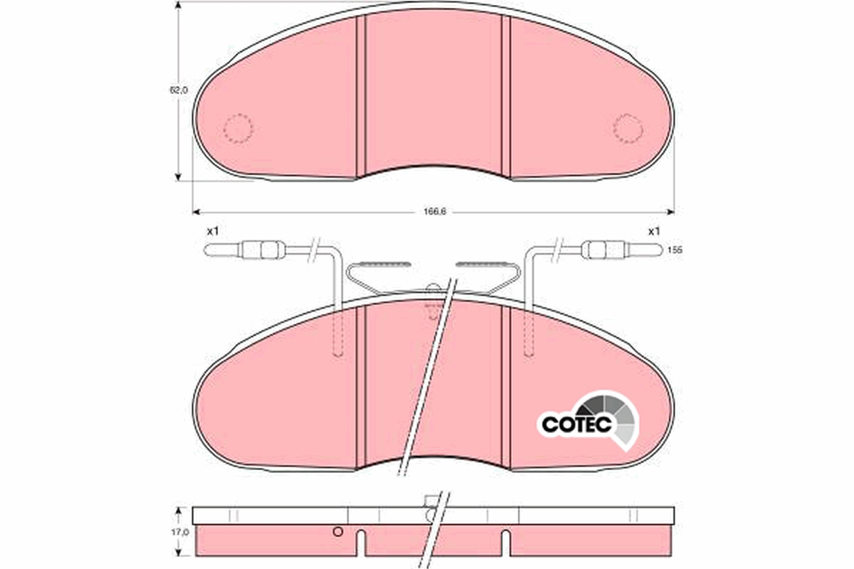 TRW GDB1069 COTEC set...