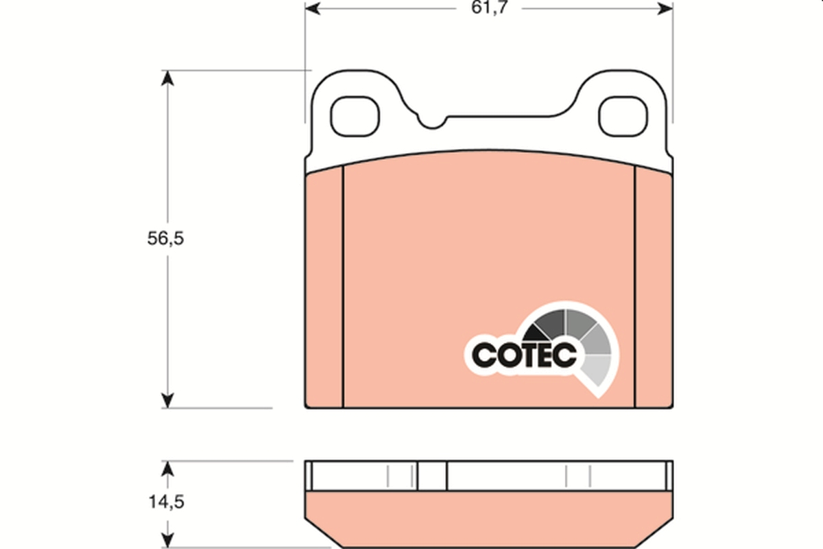 TRW GDB1160 COTEC Kit...